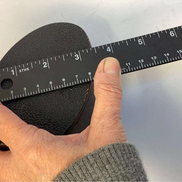 Candie's Brown Platform Shoes with Criss-Cross Straps Vintage - Picture 14 of 15